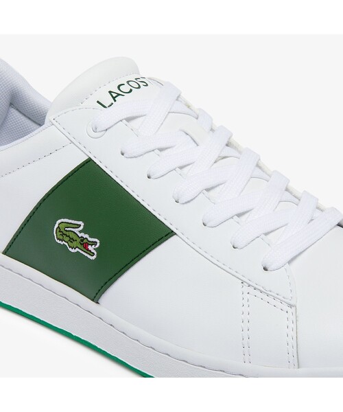 LACOSTE(ラコステ)の「メンズ CARNABY EVO 0722 3(スニーカー・メンズ・ネイビー/ホワイト×グリーン・25.5cm/26.5cm/28.5cm/25.0cm/26.0cm/27.0cm/28.0cm)」の12枚目の写真