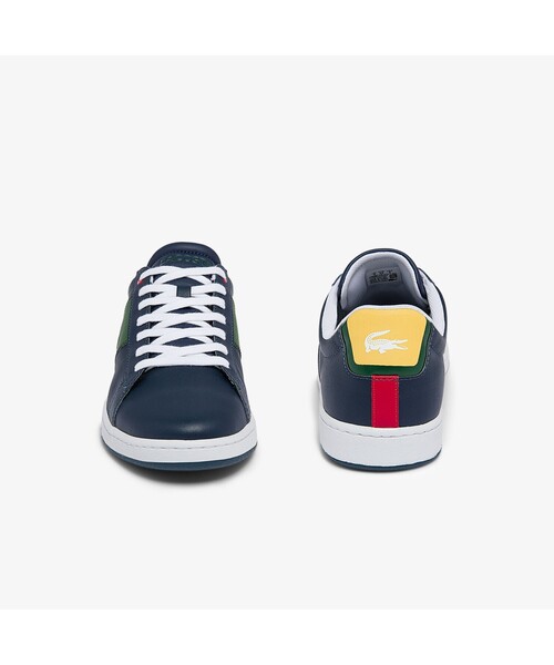 LACOSTE(ラコステ)の「メンズ CARNABY EVO 0722 3(スニーカー・メンズ・ネイビー/ホワイト×グリーン・25.5cm/26.5cm/28.5cm/25.0cm/26.0cm/27.0cm/28.0cm)」の8枚目の写真