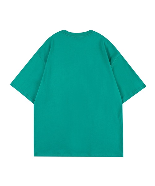 HOOK（フック）の「HOOK-  アメカジ風ワッペン刺繍半袖TEE (SS)（Tシャツ/カットソー・メンズ・ホワイト/ブラック系その他/グリーン/ブラック/ベージュ/ブラック系その他2/グリーン系その他/ブルー・L/XL/M）」の12枚目の写真