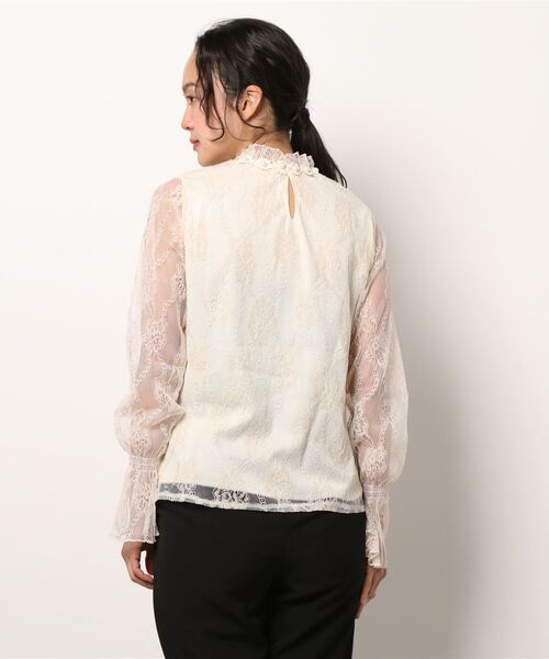 titty&Co. PETIT(ティティアンドコープティ)の「【titty&Co. 】シアーレースパールトップス(シャツ/ブラウス・レディース・アイボリー/ブラック・FREE)」の21枚目の写真