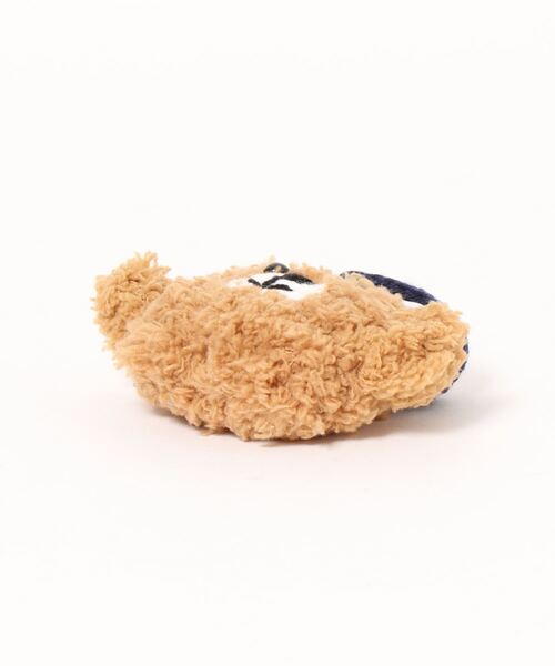 macaroni edge（マカロニエッジ）の「〈macaroni edge/マカロニエッジ〉帽子のクマさん エアポッズケース(AirPods/AirPodsPro/AirPods第3世代)（ヘッドフォン/イヤホン・レディース・ブラウン・1/2/3）」の3枚目の写真