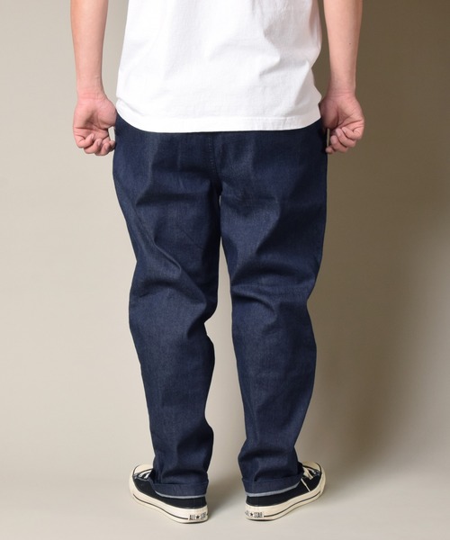 Back Channel(バックチャンネル)の「DENIM FIELD PANTS(デニムパンツ・メンズ・ダークインディゴブルー/ライトインディゴブルー・MEDIUM/LARGE/X-LARGE/SMALL)」の4枚目の写真