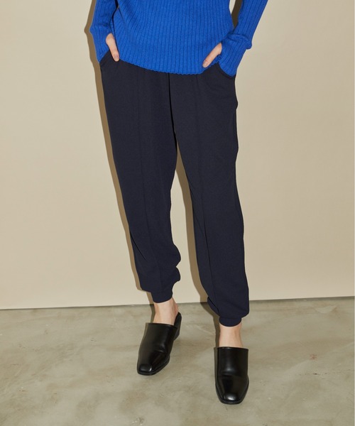 Aunt Marie's（アントマリーズ）の「イージージョガーパンツ（その他パンツ・レディース・ブラック/オレンジ/アイボリー/ネイビー・FREE）」の3枚目の写真