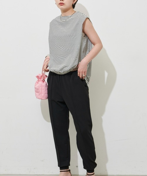 Aunt Marie's（アントマリーズ）の「イージージョガーパンツ（その他パンツ・レディース・ブラック/オレンジ/アイボリー/ネイビー・FREE）」の19枚目の写真