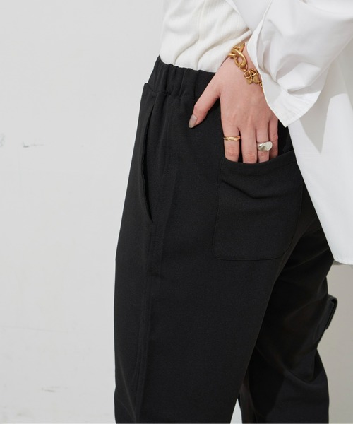 Aunt Marie's（アントマリーズ）の「イージージョガーパンツ（その他パンツ・レディース・ブラック/オレンジ/アイボリー/ネイビー・FREE）」の10枚目の写真