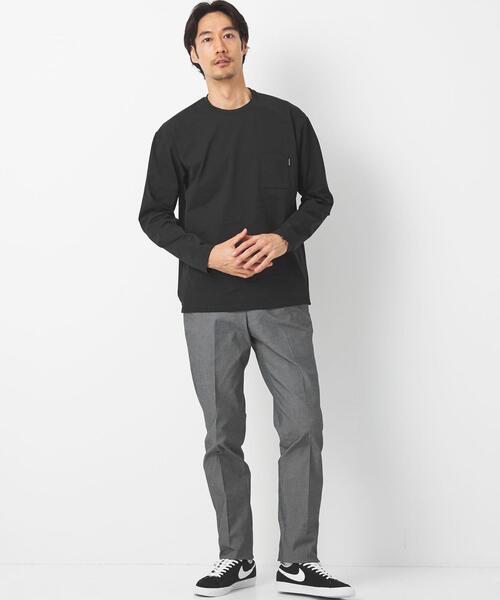 THE NORTH FACE（ザノースフェイス）の「＜THE NORTH FACE（ザ ノースフェイス）＞ロングスリーブ エアリー リラックス Tシャツ  （Tシャツ/カットソー）」 - WEAR [ザノースフェイス] 長袖 カットソー Tシャツ ロングスリーブエアリーリラックスティー メンズ  UVプロテクト [ザノースフェイス] 長袖 カットソー Tシャツ ロングスリーブエアリーリラックスティー メンズ UVプロテクト