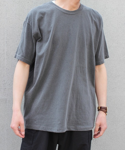 comfort colors（コンフォートカラーズ）の「【COMFORT COLORS】Garment Dyed Tee 6.1 oz ガーメントダイ Tシャツ CC1717（Tシャツ/カットソー・メンズ・ホワイト/インディゴブルー/スミクロ/フューシャピンク/オレンジ・L/M/XL）」の10枚目の写真