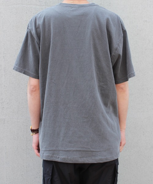 comfort colors（コンフォートカラーズ）の「【COMFORT COLORS】Garment Dyed Tee 6.1 oz ガーメントダイ Tシャツ CC1717（Tシャツ/カットソー・メンズ・ホワイト/インディゴブルー/スミクロ/フューシャピンク/オレンジ・L/M/XL）」の14枚目の写真