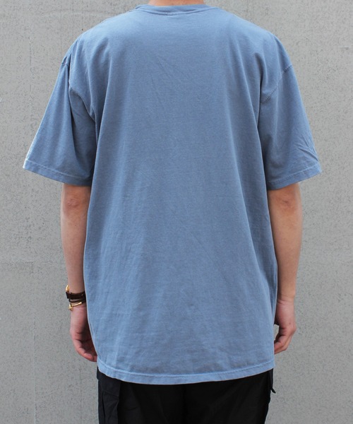 comfort colors（コンフォートカラーズ）の「【COMFORT COLORS】Garment Dyed Tee 6.1 oz ガーメントダイ Tシャツ CC1717（Tシャツ/カットソー・メンズ・ホワイト/インディゴブルー/スミクロ/フューシャピンク/オレンジ・L/M/XL）」の17枚目の写真