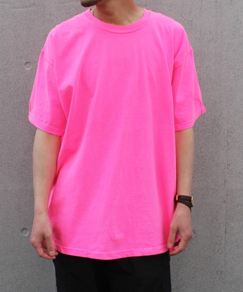 comfort colors（コンフォートカラーズ）の「【COMFORT COLORS】Garment Dyed Tee 6.1 oz ガーメントダイ Tシャツ CC1717（Tシャツ/カットソー・メンズ・ホワイト/インディゴブルー/スミクロ/フューシャピンク/オレンジ・L/M/XL）」の21枚目の写真