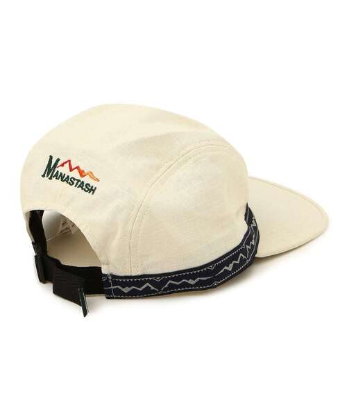 MANASTASH(マナスタッシュ)の「MANASTASH/マナスタッシュ MH-RIP CAP キャップ(キャップ・メンズ・ブラック/ナチュラル/カラフル/オリーブ系・FREE/F)」の8枚目の写真