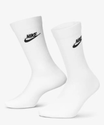 NIKE（ナイキ）の「NIKE/ナイキ ソックス エブリデイ エッセンシャル クルー3足セット DX5025-100（ソックス/靴下・レディース）」