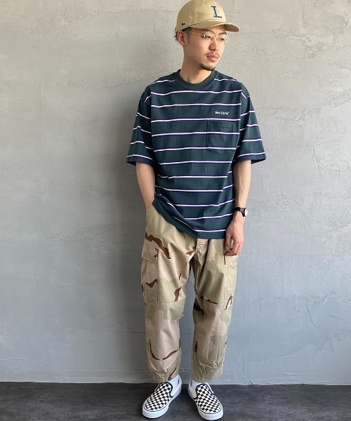 LACOSTE（ラコステ）の「[LACOSTE/ラコステ] Lロゴ刺繍 コットンツイルキャップ（キャップ・メンズ・ブラック/ベージュ/カーキ・ONE SIZE）」の8枚目の写真