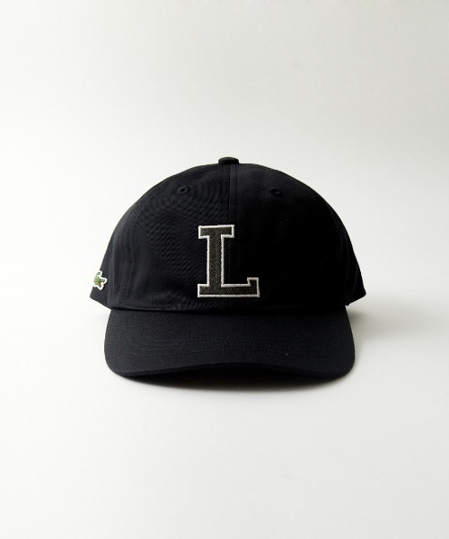 LACOSTE（ラコステ）の「[LACOSTE/ラコステ] Lロゴ刺繍 コットンツイルキャップ（キャップ・メンズ・ブラック/ベージュ/カーキ・ONE SIZE）」の18枚目の写真