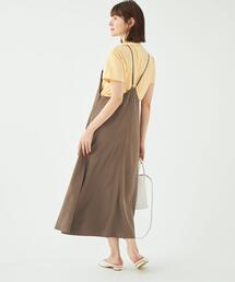 green label relaxing（グリーンレーベルリラクシング）の「【矢野未希子さん着用】ナロー キャミ ワンピース（ワンピース・レディース）」