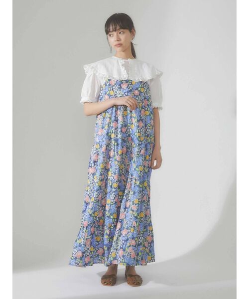 merry jenny（メリージェニー）の「bigカラーティアードブラウス（シャツ/ブラウス・レディース・オフホワイト/ブラック・FREE）」の18枚目の写真