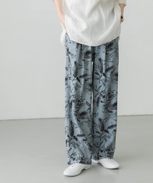 かぐれ | レーヨンリネンプリントパンツ(その他パンツ)