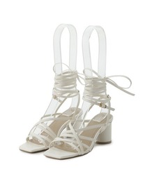 SNIDEL | レースアップヒールサンダル(サンダル)