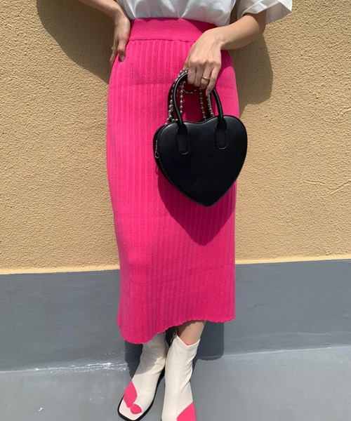 lala Born（ララボーン）の「ボールチェーンハートショルダーバッグ（ショルダーバッグ・レディース・ブラック・FREE）」の6枚目の写真