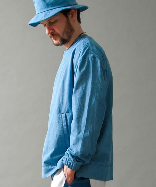 MONKEY TIME（モンキータイム）の「＜monkey time＞ ∴ 4.5oz/DNM NO/CLR BLSN/ブルゾン ◆（ブルゾン・メンズ・コバルトブルー・SMALL/X-LARGE/MEDIUM/LARGE）」の3枚目の写真