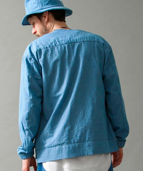 MONKEY TIME（モンキータイム）の「＜monkey time＞ ∴ 4.5oz/DNM NO/CLR BLSN/ブルゾン ◆（ブルゾン・メンズ・コバルトブルー・SMALL/X-LARGE/MEDIUM/LARGE）」の4枚目の写真