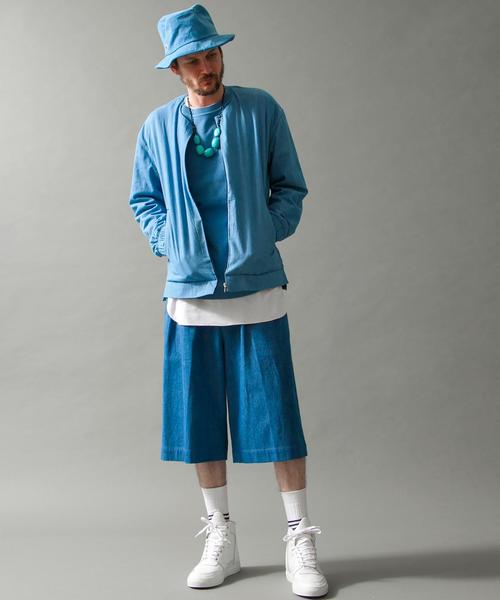 MONKEY TIME（モンキータイム）の「＜monkey time＞ ∴ 4.5oz/DNM NO/CLR BLSN/ブルゾン ◆（ブルゾン・メンズ・コバルトブルー・SMALL/X-LARGE/MEDIUM/LARGE）」の5枚目の写真