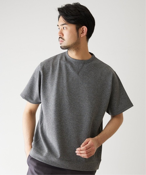 417 EDIFICE(フォーワンセブンエディフィス)の「ドライダンボールスウェットTシャツ【Made in Japan】(Tシャツ/カットソー・メンズ・ブラック/ベージュ/ブルー/グレー・SMALL/MEDIUM/LARGE)」の5枚目の写真