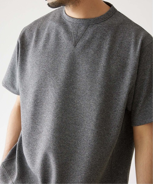 417 EDIFICE(フォーワンセブンエディフィス)の「ドライダンボールスウェットTシャツ【Made in Japan】(Tシャツ/カットソー・メンズ・ブラック/ベージュ/ブルー/グレー・SMALL/MEDIUM/LARGE)」の9枚目の写真