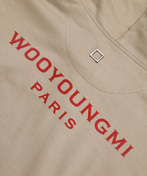 WOOYOUNGMI（ウーヨンミ）の「MENS T-SHIRT（Tシャツ/カットソー・メンズ・ブラック/ベージュ/グレー・48/50）」の5枚目の写真