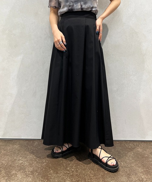 apres jour mignon（アプレジュールミニョン）の「フレアスカート　【ZOZOTOWN限定アイテム】（スカート・レディース・オフホワイト/ブラック・MEDIUM/SMALL/X-LARGE）」の9枚目の写真