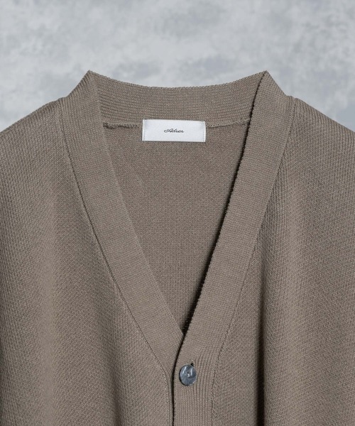 extra quality Balloon sleeve dolman over cardigan / エクストラ