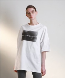 A DEGREE FAHRENHEIT | 【ユニセックス商品】ROCKフォトプリント・オーバーサイズT(Tシャツ/カットソー)