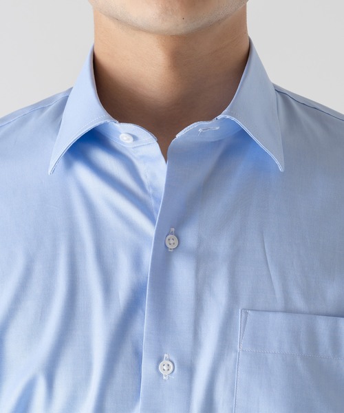 【セール】TESTAスマートドレスシャツ＜ブルー＞（ビジネスシャツ）｜BRICK & SONS（ブリックアンドサンズ）