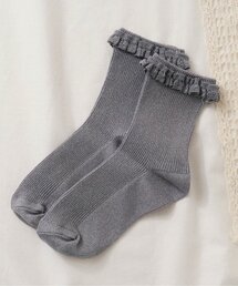 フリルレースソックス