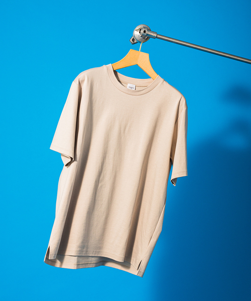 made in japan】スーピマコットン ポンチ クルーネック Tシャツ