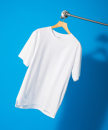 EDIFICE | 【made in japan】スーピマコットン ポンチ クルーネック Tシャツ(Tシャツ/カットソー)