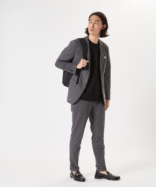 EDIFICE（エディフィス）の「【made in japan】スーピマコットン ポンチ クルーネック Tシャツ（Tシャツ/カットソー・メンズ・ブラック/グレー/ホワイト/ベージュ/サックスブルー/オレンジ系その他・LARGE/X-LARGE/MEDIUM/SMALL）」の7枚目の写真