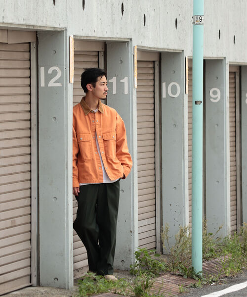 BEAMS（ビームス）の「BEAMS / ダックシャツ ブルゾン（ブルゾン・メンズ・ベージュ/オレンジ・M/L/XL/S）」の17枚目の写真
