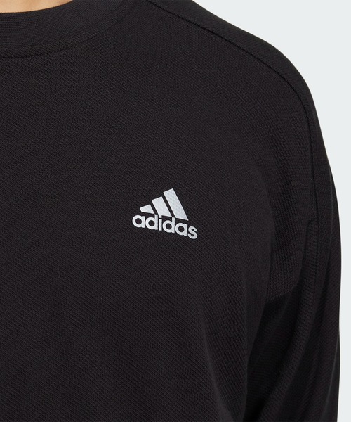 adidas(アディダス)の「PRSVE クルー スウェット / トレーナー / アディダス(メンズ)(スウェット・メンズ・ベージュ/ブラック・SMALL/MEDIUM/LARGE/X-LARGE/XX-LARGE/3XL)」の4枚目の写真