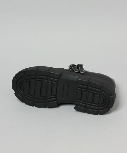HARE（ハレ）の「ボリュームソールストラップシューズ(HARE)（ローファー・レディース・ブラック/ブラック系その他・MEDIUM/LARGE）」の12枚目の写真