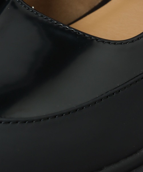 HARE（ハレ）の「ボリュームソールストラップシューズ(HARE)（ローファー・レディース・ブラック/ブラック系その他・MEDIUM/LARGE）」の21枚目の写真