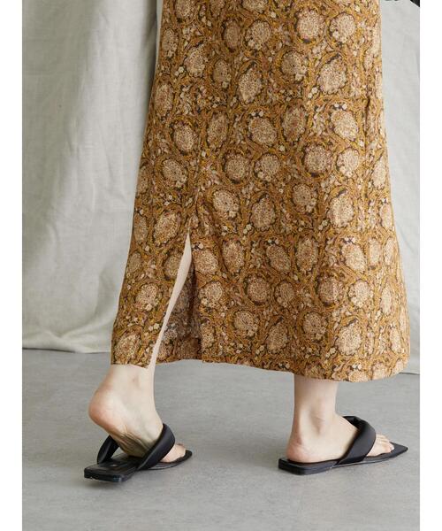 AMERICAN HOLIC(アメリカンホリック)の「ジョーゼットラップ風スリムスカート(スカート・レディース・ブラック/その他14・S/M/L)」の6枚目の写真