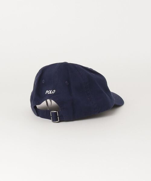 POLO RALPH LAUREN CHILDRENSWEAR(ポロ ラルフ ローレン チルドレンズウェア)の「Polo ベア チノ ボール キャップ(キャップ・キッズ・ネイビー系1・ONE)」の4枚目の写真