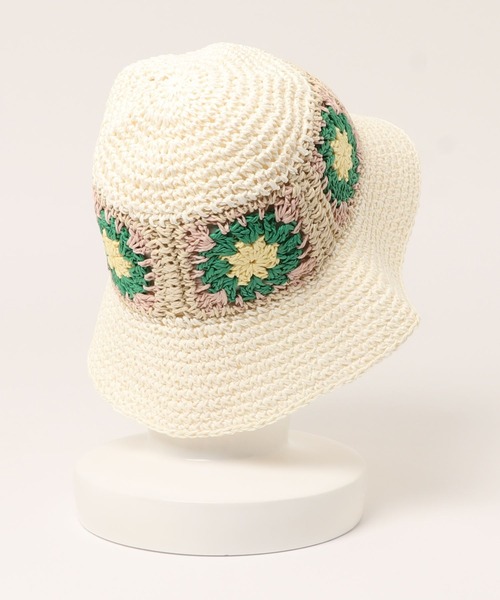 kutir（クティール）の「クロシェハット（ハット・レディース・アイボリー/ベージュ・FREE）」の7枚目の写真