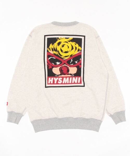 HYSTERIC MINI（ヒステリックミニ）の「HYSTERIC DOLL 裏毛トレーナー（スウェット・キッズ・ブラック/ピンク/レモンイエロー/ライトグレー・130/140）」の5枚目の写真