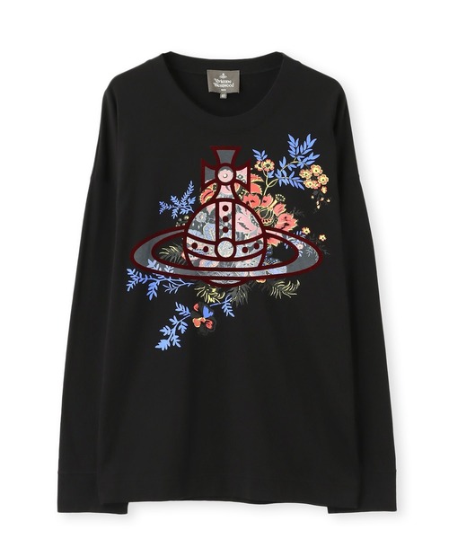 極美品】Vivienne Westwood アートプリント長袖 アシンメトリー 極美品】Vivienne Westwood アートプリント長袖 アシンメトリー
