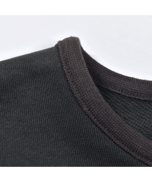BeBe(ベベ)の「BeBe/ミニウラゲ サイド 切り替え ワンピース (90~150cm)(ワンピース・キッズ・ブルー/グレー・140/120/150/100/90/130/110)」の15枚目の写真