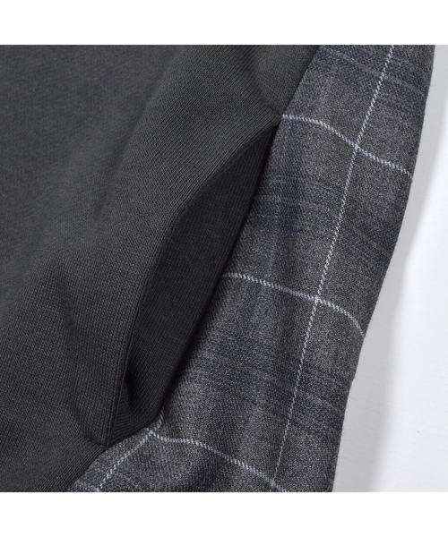 BeBe(ベベ)の「BeBe/ミニウラゲ サイド 切り替え ワンピース (90~150cm)(ワンピース・キッズ・ブルー/グレー・140/120/150/100/90/130/110)」の6枚目の写真
