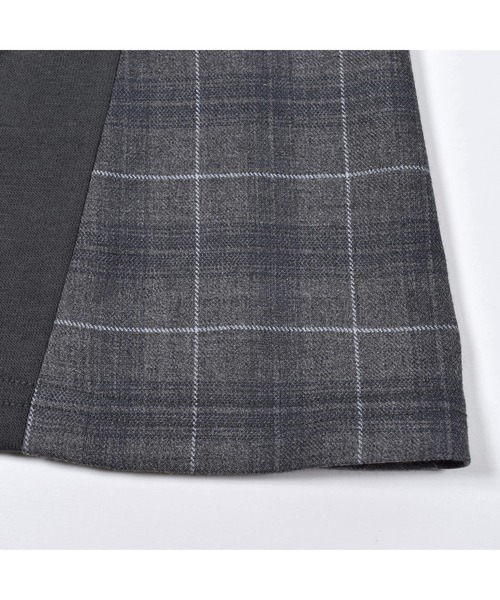 BeBe(ベベ)の「BeBe/ミニウラゲ サイド 切り替え ワンピース (90~150cm)(ワンピース・キッズ・ブルー/グレー・140/120/150/100/90/130/110)」の19枚目の写真