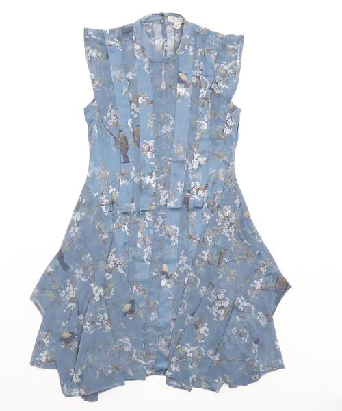 ALLSAINTS(オールセインツ)の「FLEUR VIOLA MINI DRESS | FLEUR VIOLA ミニ ドレス・ワンピース(ワンピース・レディース・ブルー系その他・6/8/4/2/10)」の7枚目の写真